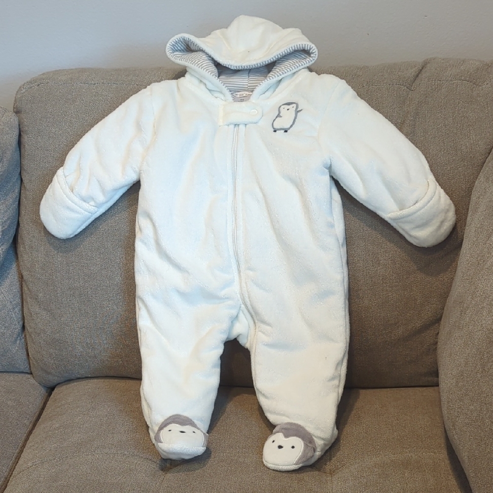 Carter's Soft Onesie Snowsuit